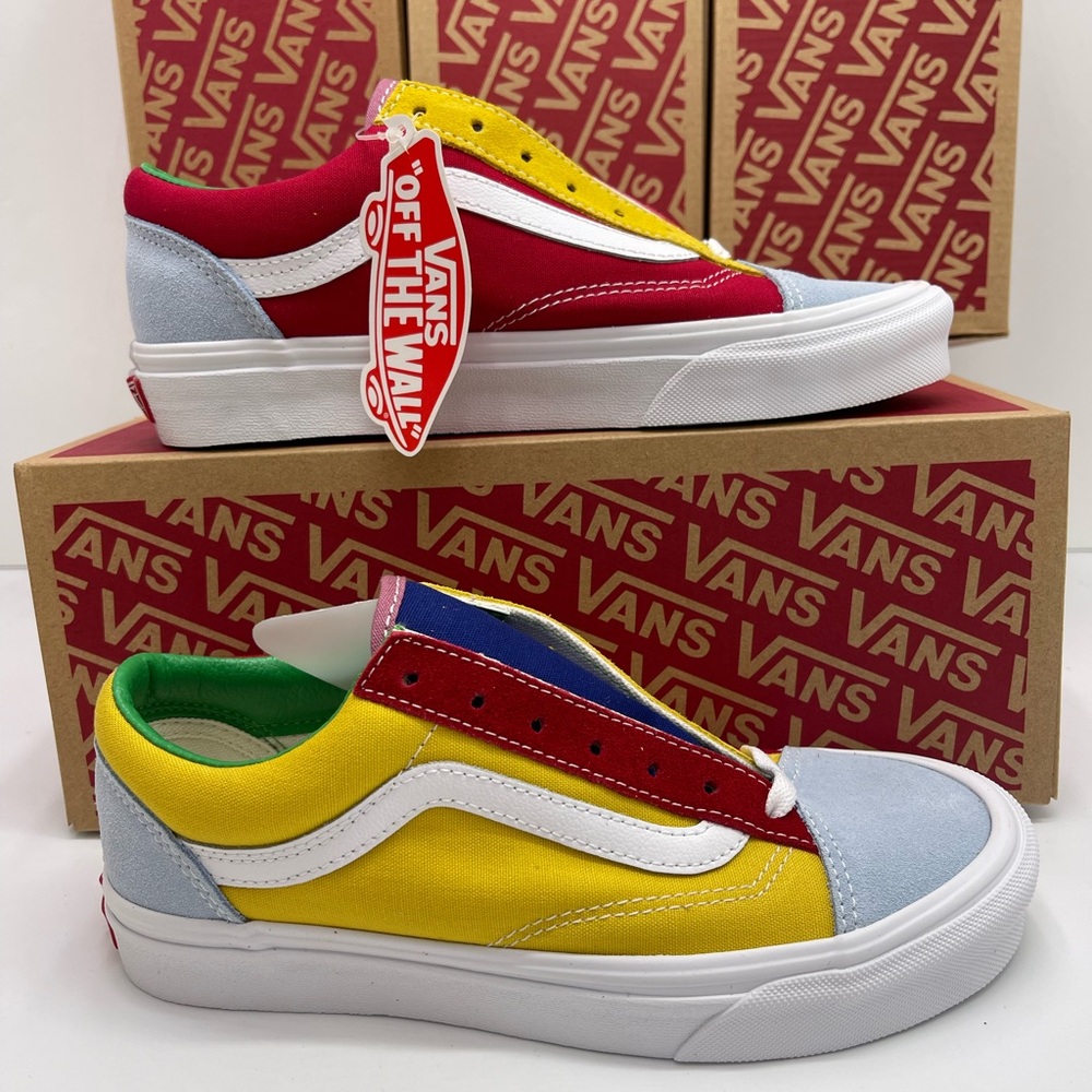Vans WMNS Style 36
(Sunshine) Multi/True White Sneakers 
VN0A3DZ3WNY
